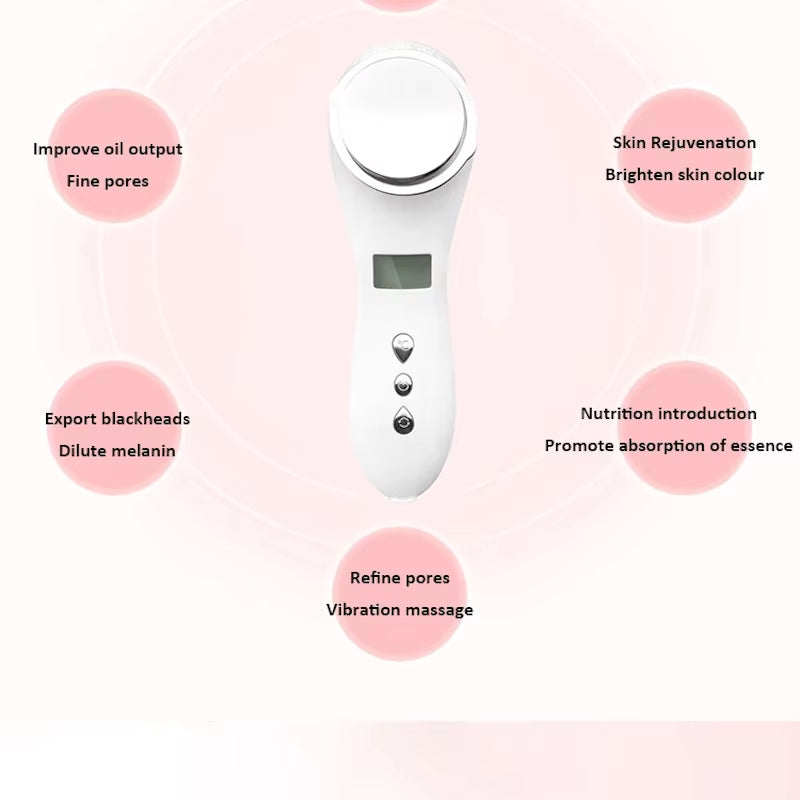 Advanced Hot and Cold Facial Lifting Device for Skincare and Massage for Women