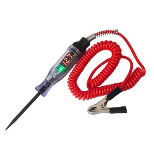 Automotive Voltage Circuit Tester for 6V and 24V Systems - Diagnostic Probe and Measuring Pen Tools