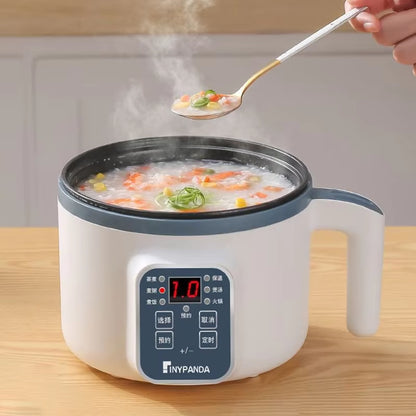 1.7L Electric Rice Cooker - Dual Layer, 220V Multi-Cooker with Non-Stick Surface and Smart Mechanical Functionality for Home Use